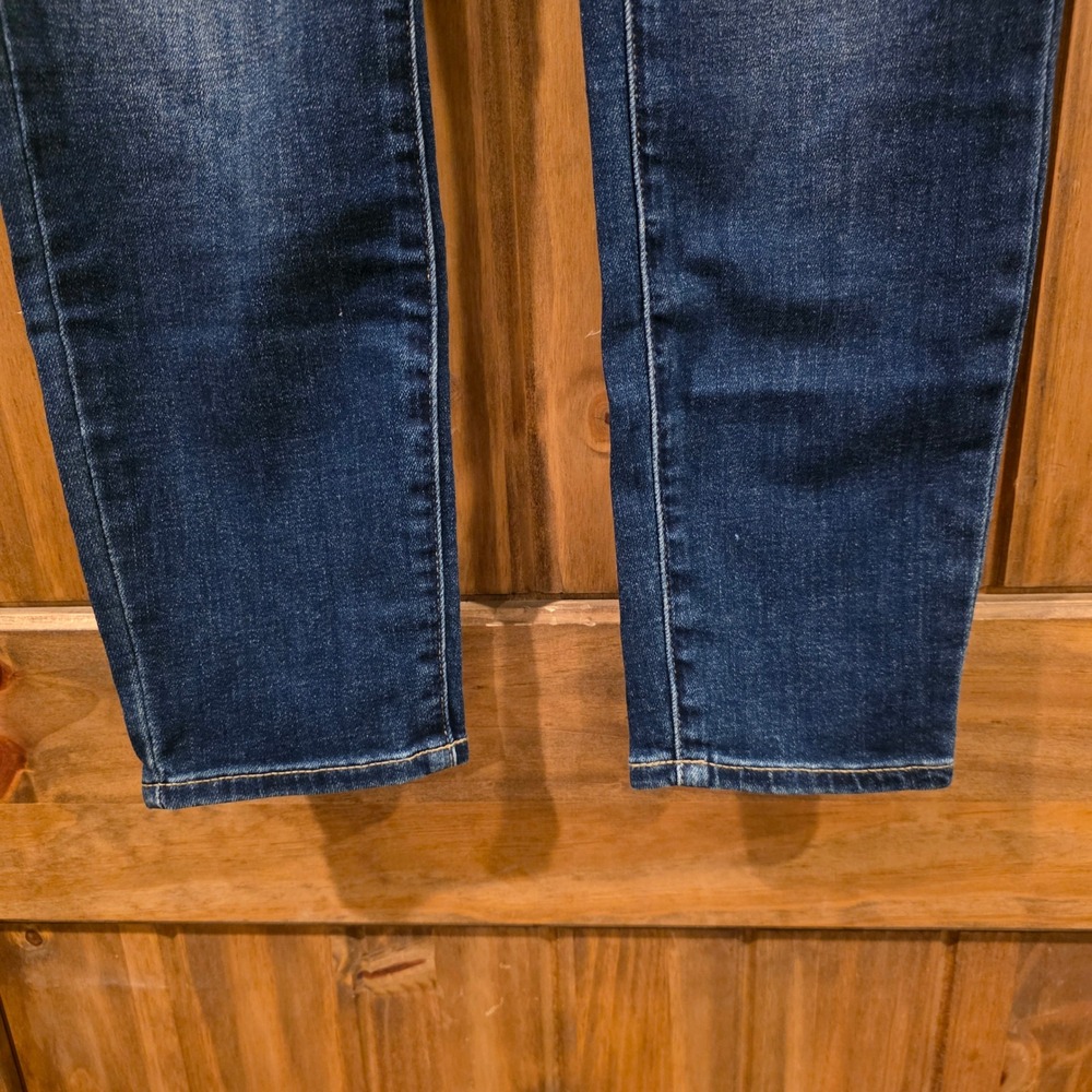 Lucky Brand Skinny Jeans Womens 4/27 Blue Excellent Stretch Medium Wash Denim - Picture 2 of 10